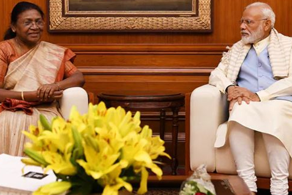 15வது குடியரசுத் தலைவராக பதவியேற்கிறார் திரெளபதி முர்மு! | Draupadi Murmu To Take Oath As President Of India