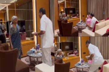 நிர்மலா சீதாராமனிடம் கைகூப்பி மன்னிப்பு கேட்ட அன்னபூர்ணா ஹொட்டல் உரிமையாளர்? நடந்தது என்ன