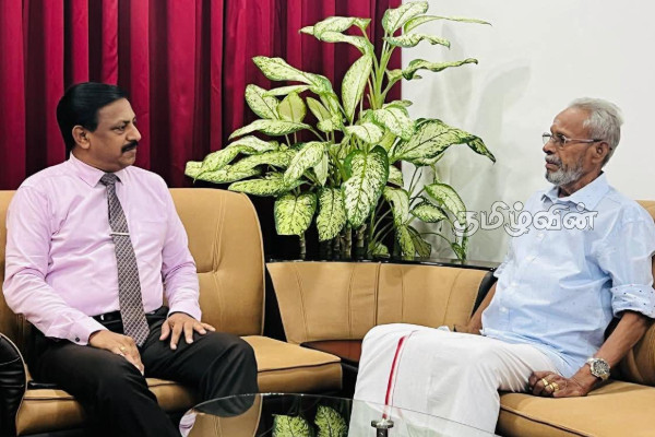 யாழ். மாவட்டத்தின் தற்போதைய நிலைமை: அரச அதிபருடன் சி.வி.கே. கலந்துரையாடல் | Jaffna District Governor Meet Cvk