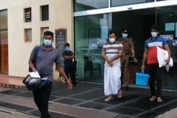 மாத்திரைகளை காகிதத்தில் சுற்றி தூக்கியெறிந்ததால் சிஐடிக்கு அழைத்துச் செல்லப்பட்ட ரிஷாத்