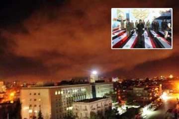 சிரியா ராணுவ முகாம் மீது சரமாரி ட்ரோன் தாக்குதல்: 100 பேர் வரை பலி