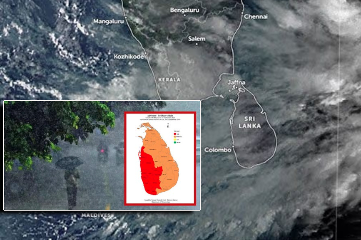 Cyclone moving towards India