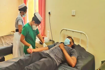 கிளிநொச்சி வைத்தியசாலையில் நிலவும் குருதி தட்டுப்பாடு