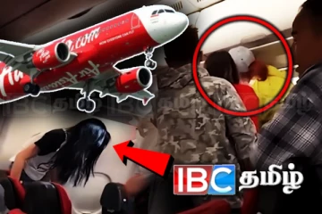 நடுவானில் பறந்து கொண்டிருந்த ஏர் ஏசியா விமானத்தில் சீனப் பெண்களால் பரபரப்பு