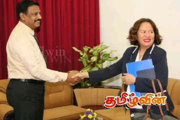 யாழில் கலந்துரையாடலில் ஈடுபட்ட IOM நிறுவன பிரதானி