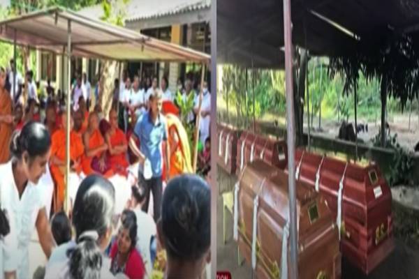 டித்வா புயவின் கோரம்! பலரின் கண்ணீருக்கு மத்தியில் அடக்கம் செய்யப்பட்ட 31 சடலங்கள் | Funerals Of The 31 People Died In The Landslide