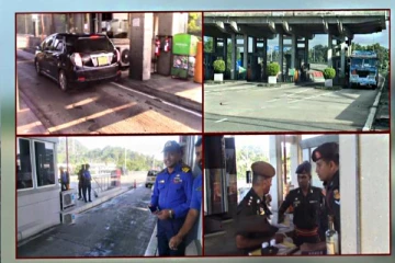 அதிவேக நெடுஞ்சாலைகளில் முப்படையினரால் விநியோகிக்கப்பட்ட பயணச்சீட்டு