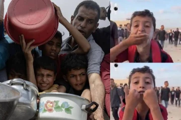 உணவில்லாமல் மணலை சாப்பிடுகிறோம்! இரக்கம் காட்டுங்கள்..காஸா சிறுவனின் கண்ணீர் வீடியோ வைரல்