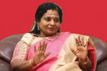 விஜய் கட்சி கொடியில் நல்ல வேலை தாமரை இல்லை, இருந்திருந்தால்..தமிழிசை கேலி!