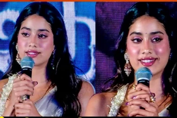 நானும் தமிழ் பொண்ணு தான்.. அழகாக தமிழ் பேசிய ஜான்வி கபூர்