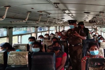 கிளிநொச்சியில் முகக்கவசம் அணியாதவர்களை தேடி பொலிஸார் மற்றும் இராணுவத்தினர் வலைவீச்சு