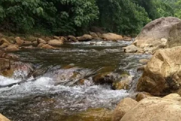 ஆற்றில் அடித்துச் சென்றவர் பாறையில் தூங்கிவிட்டு வீடு திரும்பினார்! இது தெரியாமல் இரவு முழுக்க தேடிய பொலிஸ்