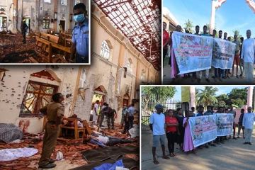 கல்முனையில் உயிர்த்த ஞாயிறு தாக்குதலுக்கு நீதி கோரி போராட்டத்தில் குதித்த மக்கள்