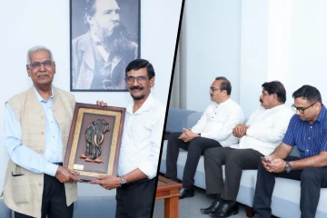 இந்திய கம்யூனிஸ்ட் கட்சியின் பொதுச் செயலாளரை சந்தித்த ஆளும் தரப்பு