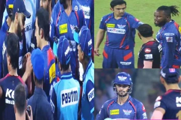 விராட் கோலி கவுதம் கம்பீருக்கு 100 சதவீத அபராதம் - வைரலாகும் காணொளி..!