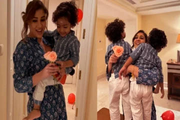 அன்னையர் தின வாழ்த்து சொன்ன விக்னேஷ்: மகன்களுடன் நயன் கொடுத்த ரியக்ஷன்