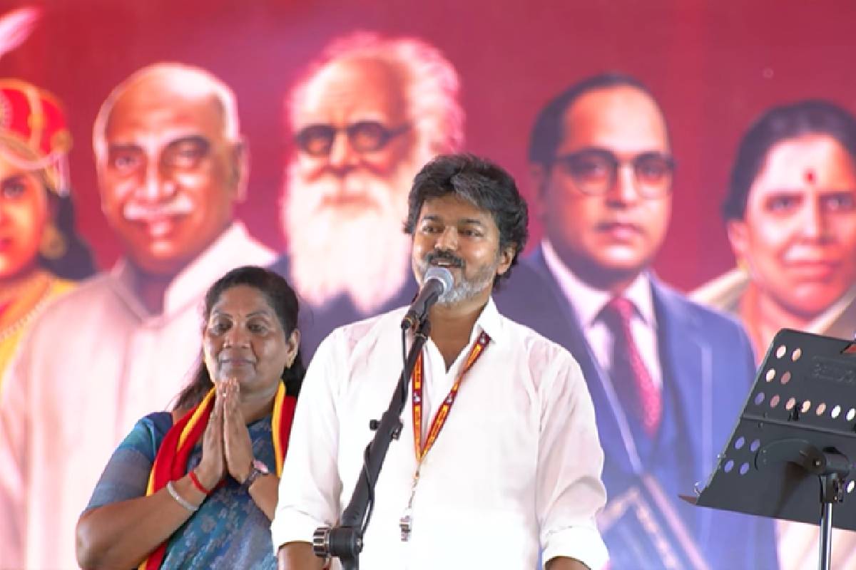 திமுகவை தில்லாக எதிர்ப்பது நாம் மட்டும்தான் - தாராபுரத்தில் முதல்வர் விஜய் பேச்சு | Cm Vijay Says We Only Oppose Dmk Like Jayalalitha