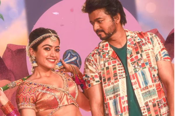 ரஞ்சிதமே பாடலுக்கு வெறித்தனமாக மேடையில் நடனமாடிய ராஷ்மிகா.. வைரலாகும் வீடியோ | Rashmika Dance For Ranjithame Song In Stage