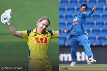 தனது கடைசி போட்டியில் 158 ரன் விளாசிய வீராங்கனை! இந்திய அணிக்கு 410 இலக்கு