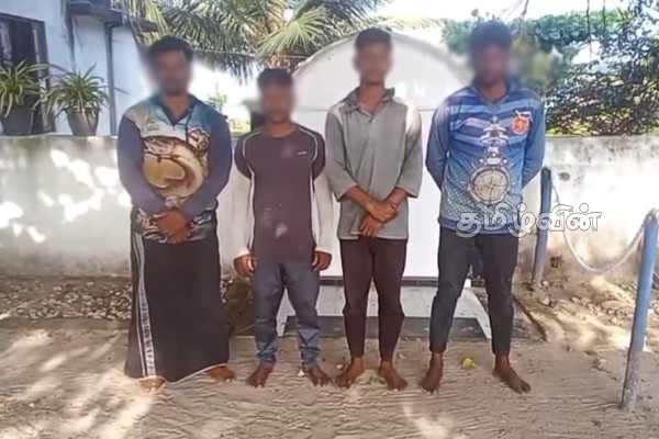 எல்லை தாண்டிய ஏழு இந்திய கடற்றொழிலாளர்கள் கடற்படையால் கைது | Seven Indian Fishermen Arrested Navy