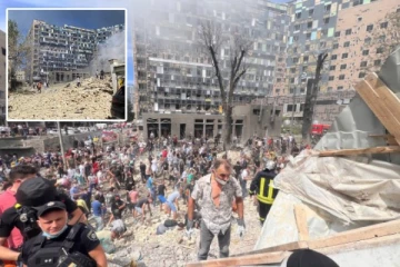 உக்ரைனில் குழந்தைகள் மருத்துவமனையை தாக்கிய ரஷ்ய ஏவுகணைகள்! 41 பேர் உயிரிழப்பு