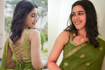 சேலையிலும் இவ்வளவு கிளாமரா.. நடிகை மிர்னாலினியின் அழகிய ஸ்டில்கள்