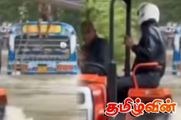 உயிராபத்தில் இருந்து காப்பாற்றப்பட்ட 23 பயணிகள் | 23 Passengers Rescued After Bus Caught In Flood