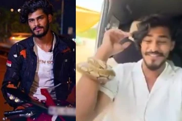 இதுக்கு ஒரு எண்ட் கிடையாதா!! பாம்பை கையில் வைத்து சாகசம் காட்டிய டிடிஎஃப் வாசன்..