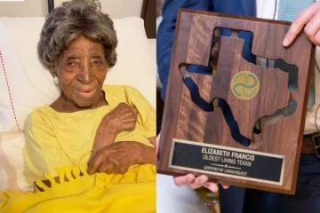 அமெரிக்காவின் மிக வயதான பெண்ணான எலிசபெத் காலமானார்: அவர் கொடுத்த வாழ்க்கை குறிப்பு