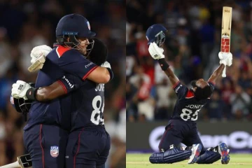 10 சிக்ஸர்.,40 பந்தில் 94 ரன் நாட்அவுட்! உலகக்கிண்ணப் முதல் போட்டியிலேயே சம்பவம் செய்த அமெரிக்கா