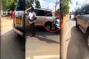 வடக்கு ஆளுநரின் வாகனத் தொடரணி விபத்து