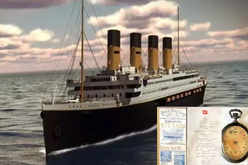 டைட்டானிக் கப்பலின் உணவு பட்டியல் ஏலத்தில்