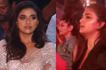 இசை நிகழ்ச்சியில் ரசிகர்களுடன் விஜய்யின் பாடலுக்கு நடனமாடிய நடிகை கீர்த்தி சுரேஷ்! வைரலாகும் வீடியோ