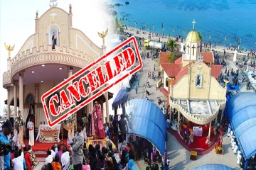 கச்சதீவு திருவிழாவை இரத்து செய்வதாக தமிழக வேர்க்கோடு பங்குத்தந்தை அறிவிப்பு