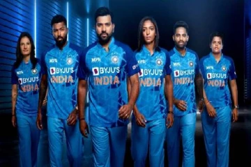 டி20 போட்டியில் பங்கேற்கும் இந்திய அணிக்கு புதிய சீருடை அறிமுகம்