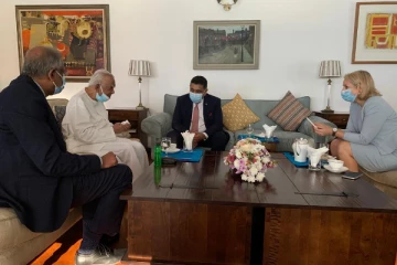 நியாயமான தீர்வைப் பெற்றுத்தருவது பிரிட்டனின் கடமை! -  இரா.சம்பந்தன் (Photo)