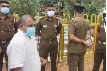 தியாக தீபம் திலீபனுக்கு அஞ்சலி செலுத்த முயன்ற கஜேந்திரன் உட்பட மூவர் கைது! நல்லூரில் குவிக்கப்பட்டுள்ள காவல்துறை