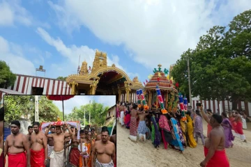 நாளை கொடியேற்றம் : இன்று கொண்டு வரப்பட்டது நல்லூரான் கொடிச்சீலை