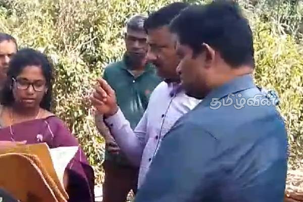 இராமநாதபுரம் கிராமத்தில் யானை வேலி அமைக்கும் திட்டத்தில் ஏற்பட்டுள்ள பிரச்சினை குறித்து ஆராய்வு | Investigation Problem With Elephant Fence Project