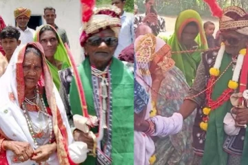 70 ஆண்டுகள் ஒன்றாக வாழ்ந்த பிறகு 95 வயதில் திருமணம்! கொண்டாடிய ஊர் மக்கள்