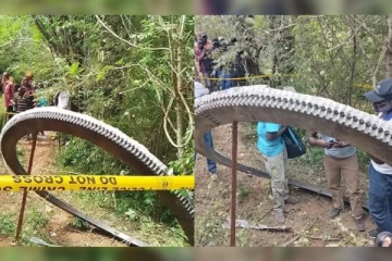 வானில் இருந்து விழுந்த 500 கிலோ விண்வெளி குப்பை: கென்ய கிராமத்தில் பரபரப்பு