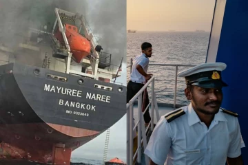 சிறையில் இருப்பது போல... வளைகுடாவில் சிக்கியுள்ள கப்பல் ஊழியர்கள் வேதனை