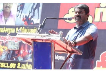 காவல் அதிகாரிக்கு கொலை மிரட்டல் - சீமான் உள்ளிட்ட 22 பேர் மீது வழக்குப்பதிவு!