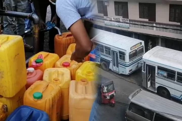 ஹட்டன் நகரில் கடும் வாகன நெரிசல்: எரிபொருள் நிரப்பு நிலையத்தை சூழ மக்கள் நீண்ட வரிசையில் (Photos)