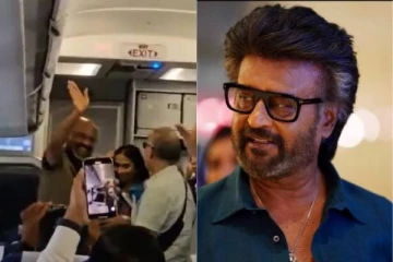விமானத்தில் சத்தம் போட்ட ரசிகர்!! ரஜினி செய்த தரமான விஷயம்..