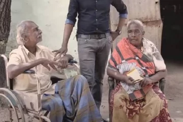 தாயகத்தில் விழிப்புலன் அற்ற முதியவர் ஒருவரின் கண்ணீர்க்கதை (Video)