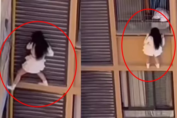 மனைவியிடம் சிக்கிய காதலர்கள்! 10 வது மாடியின் பால்கனியில் தொங்கிய இளம்பெண்: வீடியோ | Lover Dangles From 10Th Floor Balcony In China மனைவியிடம் சிக்கிய காதலர்கள்! 10 வது மாடியின் பால்கனியில் தொங்கிய இளம்பெண்: வீடியோ | Lover Dangles From 10Th Floor Balcony In China