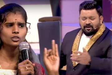 டைனோசரை தவிர அனைத்தையும் சாப்பிடும் பெண்! நீயா நானாவில் கொந்தளித்த கோபிநாத்