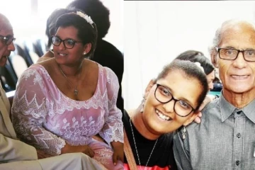 80 வயது தாத்தாவை காதலித்து திருமணம் செய்த 29 வயது மாணவி! சொல்லும் காரணம்: வைரலாகும் புகைப்படம்