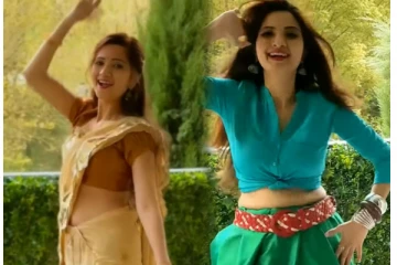 இளம் பெண் புடவையில் போட்ட குத்தாட்டம்.... மிரண்டு போன இணையவாசிகள்! நடிகைகளையும் மிஞ்சிய அழகு!